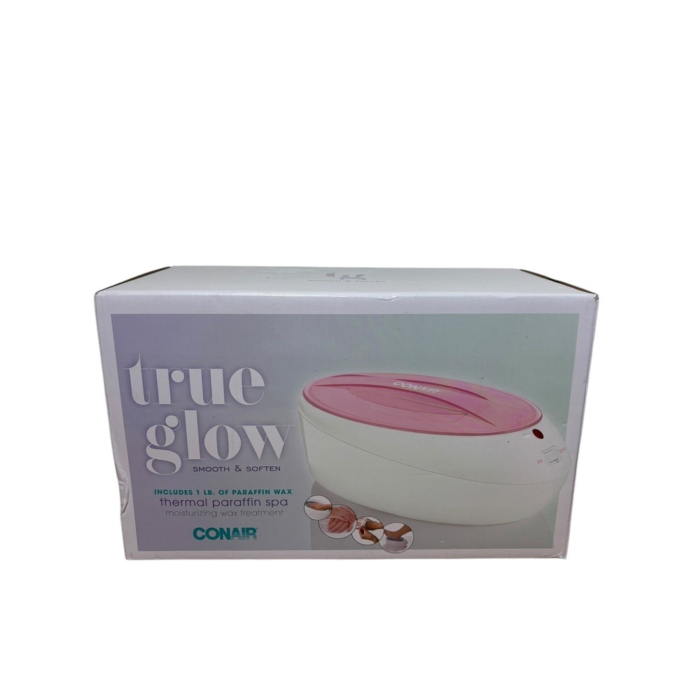 True Glow by Conair Thermal Paraffin Spa Moisturizing system pink